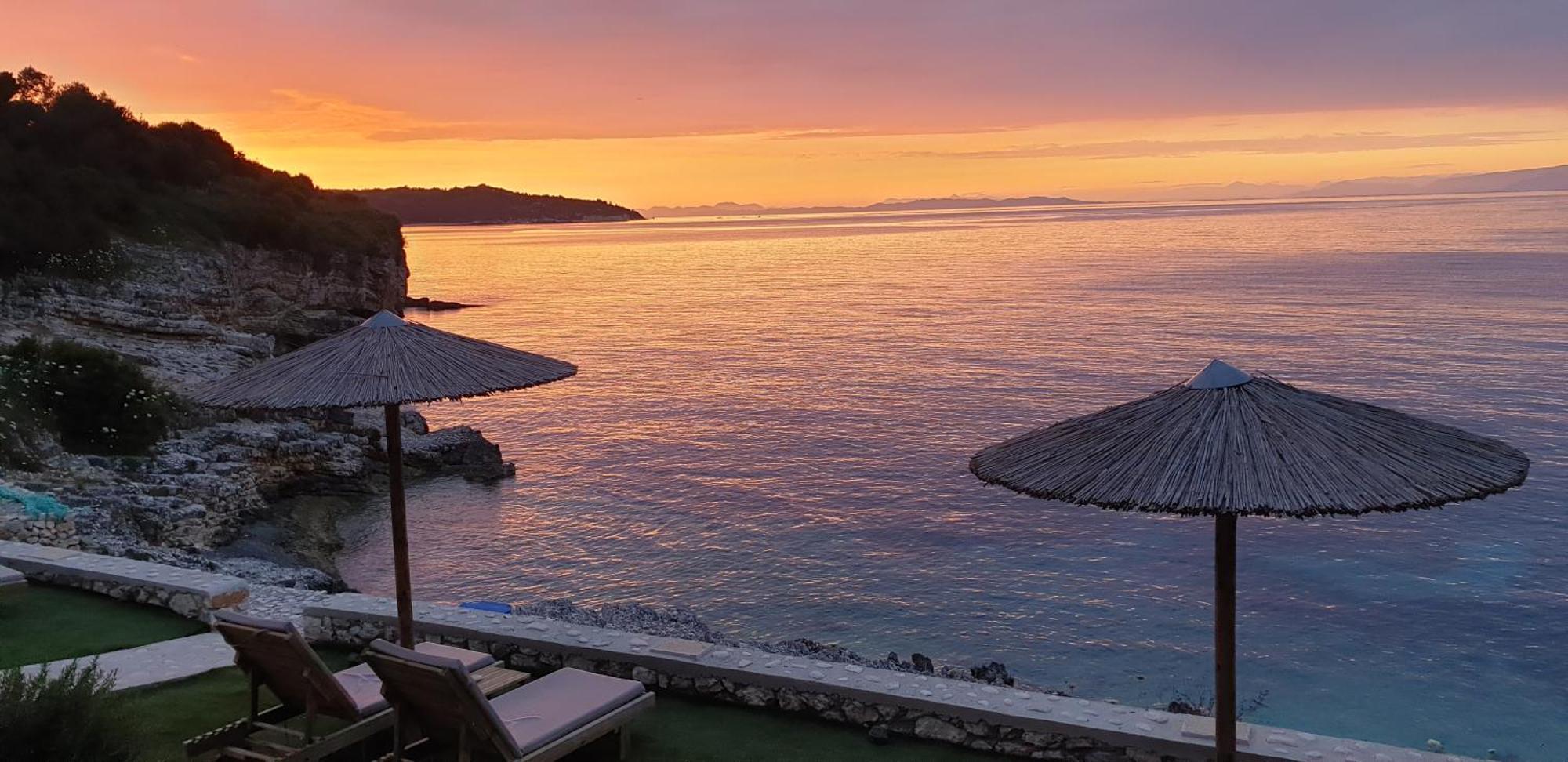 Paxos Sunrise Villas Gáiosz Kültér fotó